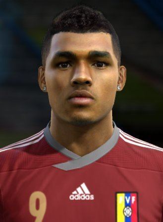 Josef Martínez Josef Martinez face for Pro Evolution Soccer PES 2013 made by EmmRow