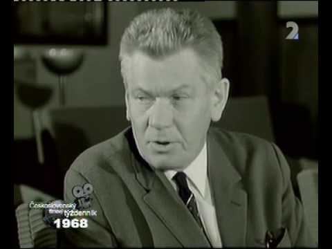 Josef Smrkovský Jozef Smrkovsk Porovnanie rokov 1948 a 1968 YouTube
