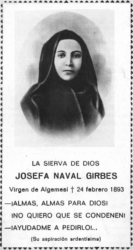 Josefa Naval Girbés Comunidad Valenciana Arte y Memoria Algemes Beata Josefa Naval