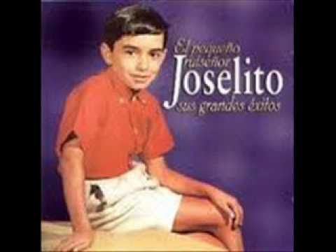 Joselito as a child featured on the promotional art for his song El Ruiseñor or A Nightingale in English.
