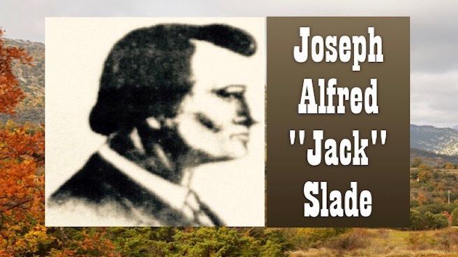 Joseph Alfred Slade MYSTERIOUS AND MISUNDERSTOOD Tom Rizzo