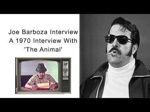 Joseph Barboza Joe Barboza A 1970 Interview With 39The Animal39 YouTube