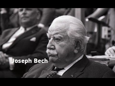 Joseph Bech Founding fathers of the European Union Joseph Bech YouTube