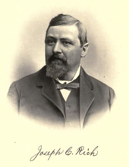 Joseph C. Rich Biography of Joseph C Rich Access Genealogy