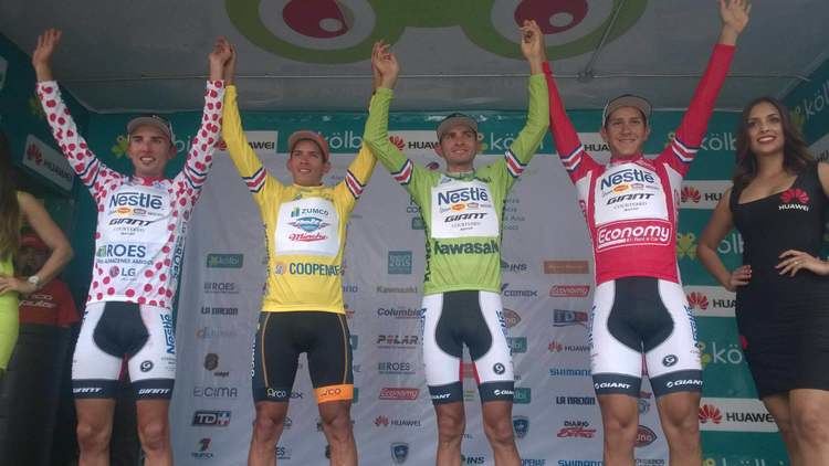 Joseph Chavarría Joseph Chavarra vence en la cuarta etapa de la Vuelta a Costa Rica