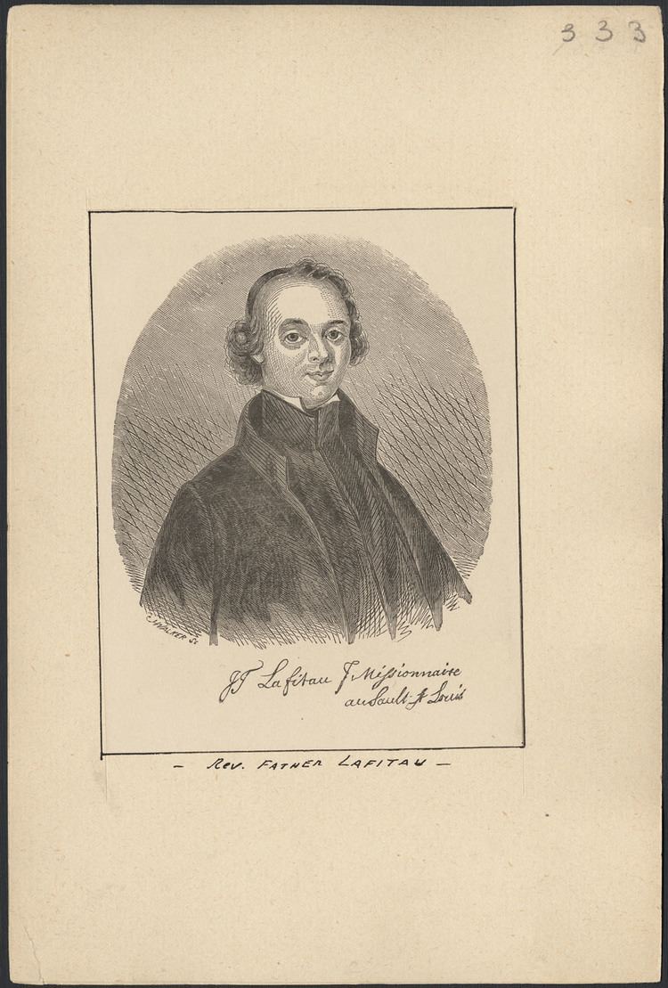 Joseph-François Lafitau Biography LAFITAU JOSEPHFRANOIS Volume III 17411770