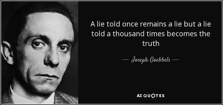 Joseph Goebbels TOP 25 QUOTES BY JOSEPH GOEBBELS of 107 AZ Quotes