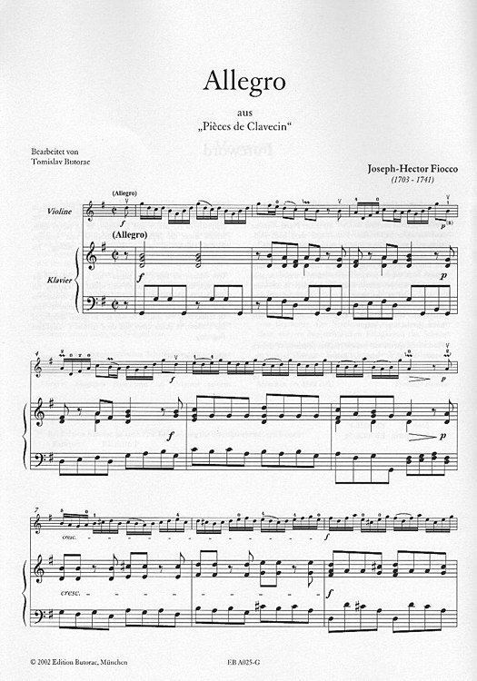 Joseph-Hector Fiocco JosephHector Fiocco Download PDF Free sheet music