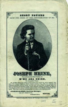 Joseph Heine Search Results for Author Joseph Heine