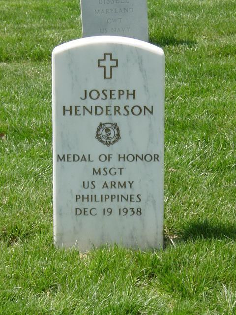 Joseph Henderson (Medal of Honor) Joseph Henderson Sergeant United States Army
