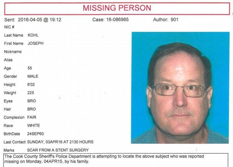 Joseph Kohl Will County EMA on Twitter Joseph Kohl has been missing since