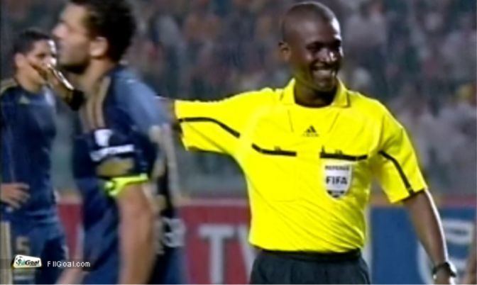 Joseph Lamptey Match that led to suspension of Ghanaian referee Joseph Lamptey