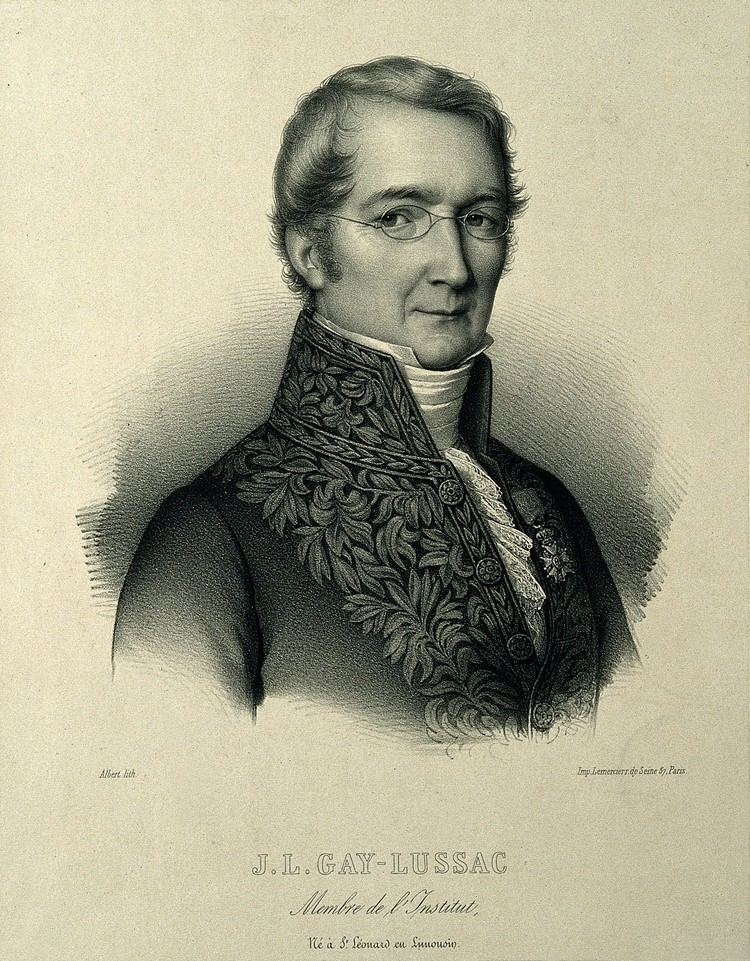 Joseph Louis Gay-Lussac FilePortrait of LouisJoseph GayLussac 1778 1850 chemist