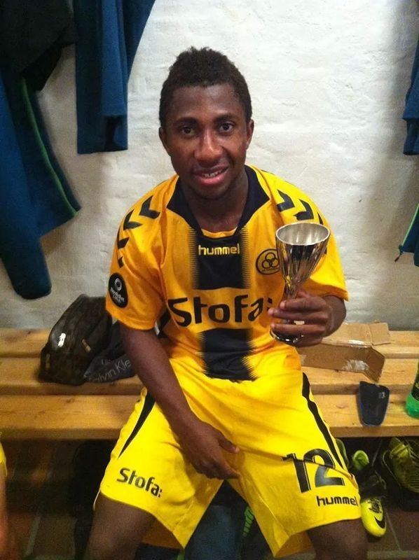 Joseph Mensah Ghanaian starlet Joseph Mensah wins man of the match in