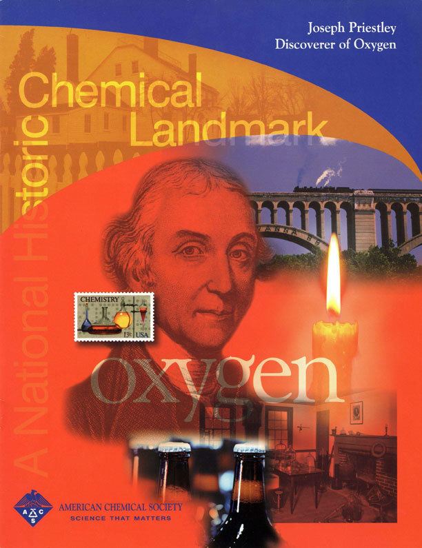 Joseph Priestley Joseph Priestley Discoverer of Oxygen National Historic Chemical