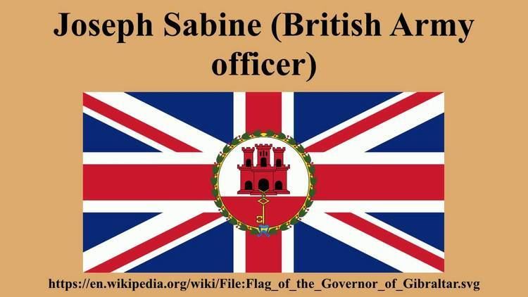 Joseph Sabine (British Army officer) Joseph Sabine British Army officer YouTube