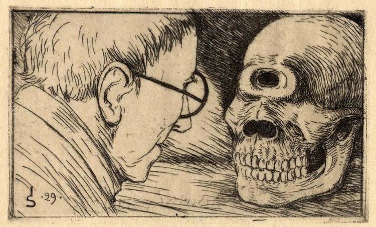 Joseph Sattler Cyclops Skull Joseph Sattler Biblioklept