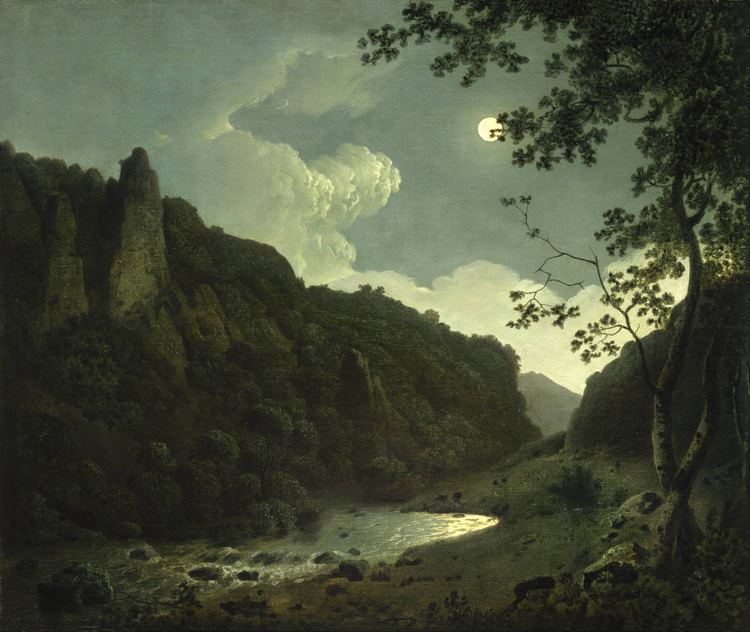 Joseph Wright of Derby Dovedale by Moonlight Wikipedia
