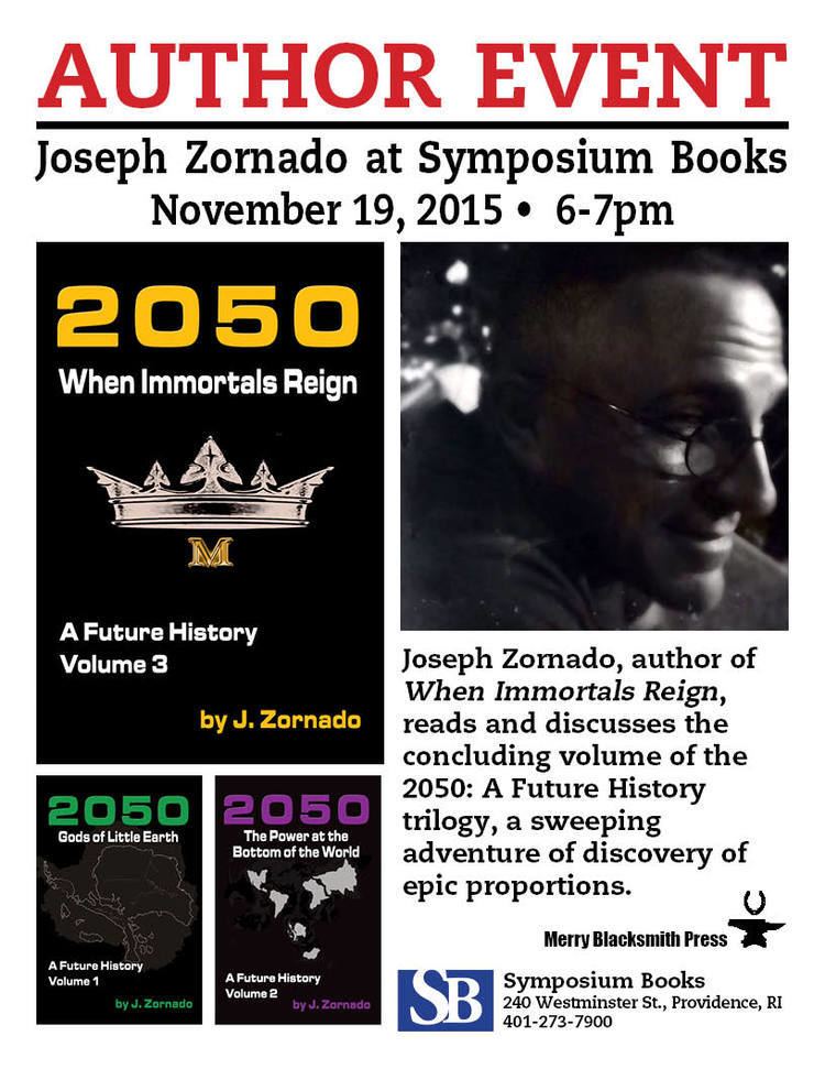 Joseph Zornado Author Event 2050 A Future History by Joseph Zornado The Merry