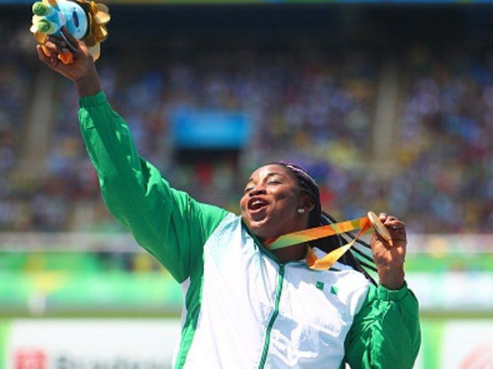 Josephine Orji Orji breaks new records to win Nigeria39s 8th gold medal Nigeria
