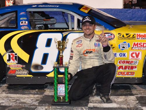 Josh Berry Josh Berry Finds Way To LM Victory Lane At Hickory