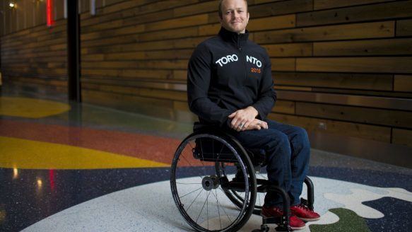 Josh Cassidy Wheelchair racer Josh Cassidy on pace for Parapan Am Games