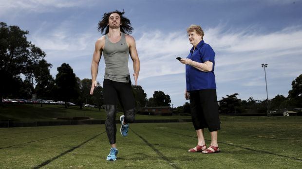 Josh Clarke (athlete) Josh Clarke and Nancy Atterton a story of speed for the generations