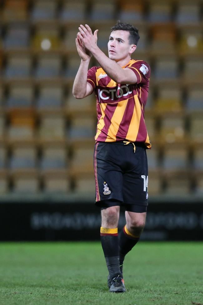 Josh Cullen Josh Cullen so grateful for what he learned with Bradford City From