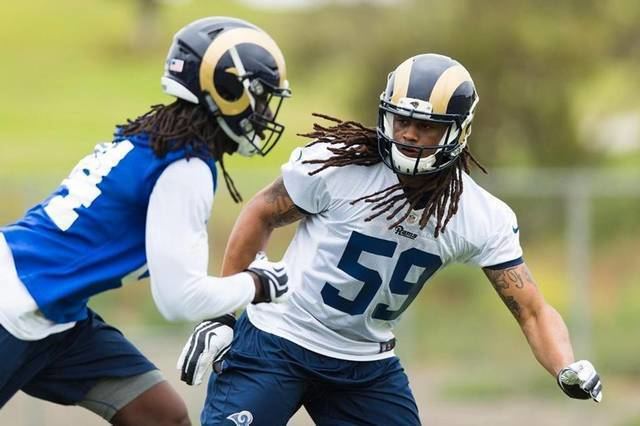 Josh Forrest Rams rookie Josh Forrest has 39moved up quite a bit39 so far with Rams