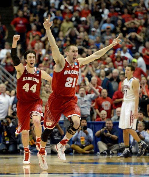 Josh Gasser Josh Gasser and Frank Kaminsky Photos NCAA Basketball