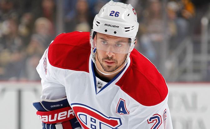 Josh Gorges Montreal Canadiens39 Josh Gorges to miss four weeks with