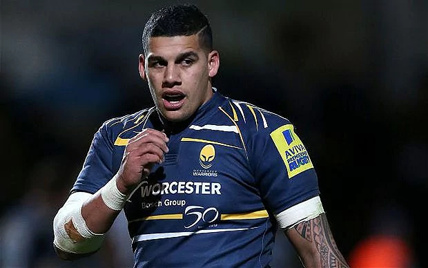 Josh Matavesi Worcester Warriors centre Josh Matavesi banned for two