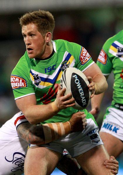 Josh McCrone Josh McCrone Pictures NRL Rd 24 Raiders v Roosters