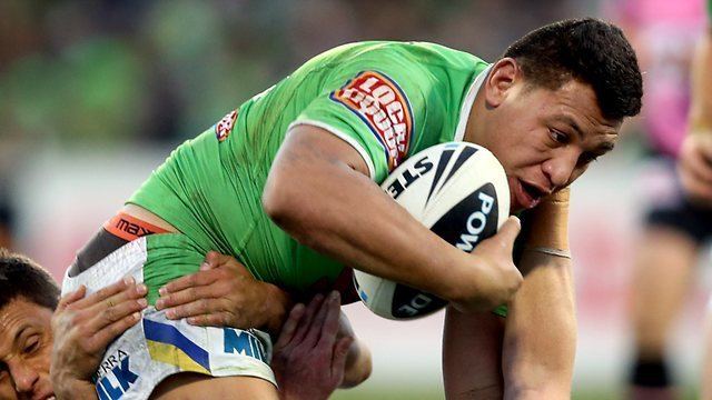 Josh Papalii Canberra Raiders39 Josh Papalii pledges his representative