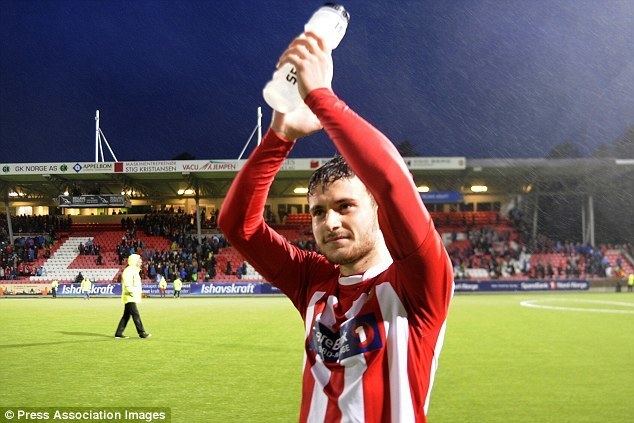 Josh Pritchard Josh Pritchard ready to face Tottenham Hotspur with Tromso