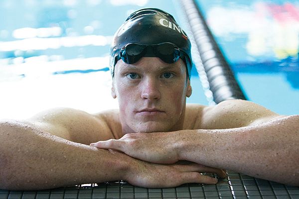 Josh Schneider University of Cincinnati swimmer Josh Schneider won