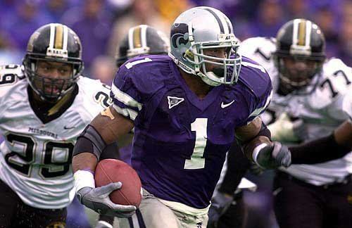 Josh Scobey Photo Kansas State running back Josh Scobey 1 runs past