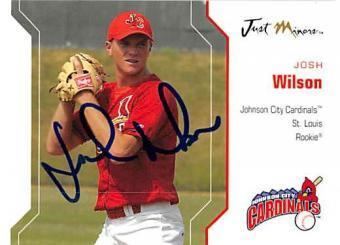 Josh Wilson (baseball) Josh Wilson Memorabilia Autographed Signed