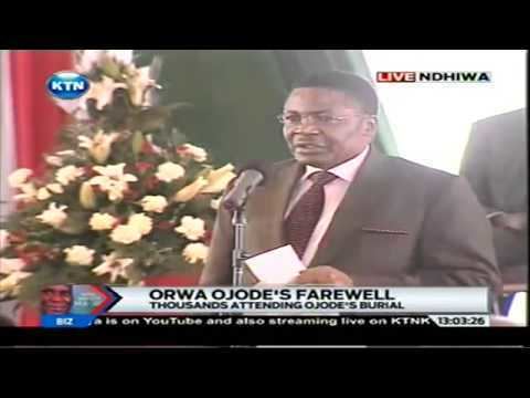 Joshua Orwa Ojode Joshua Orwa Ojodes funeral burial service Full Video YouTube