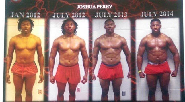 Joshua Perry Ohio State Linebacker Joshua Perry Packs on 31 Pounds of