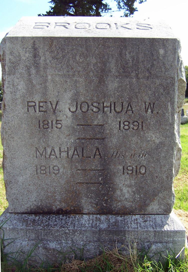 Joshua William Brooks Rev Joshua William Brooks 1815 1891 Find A Grave Memorial