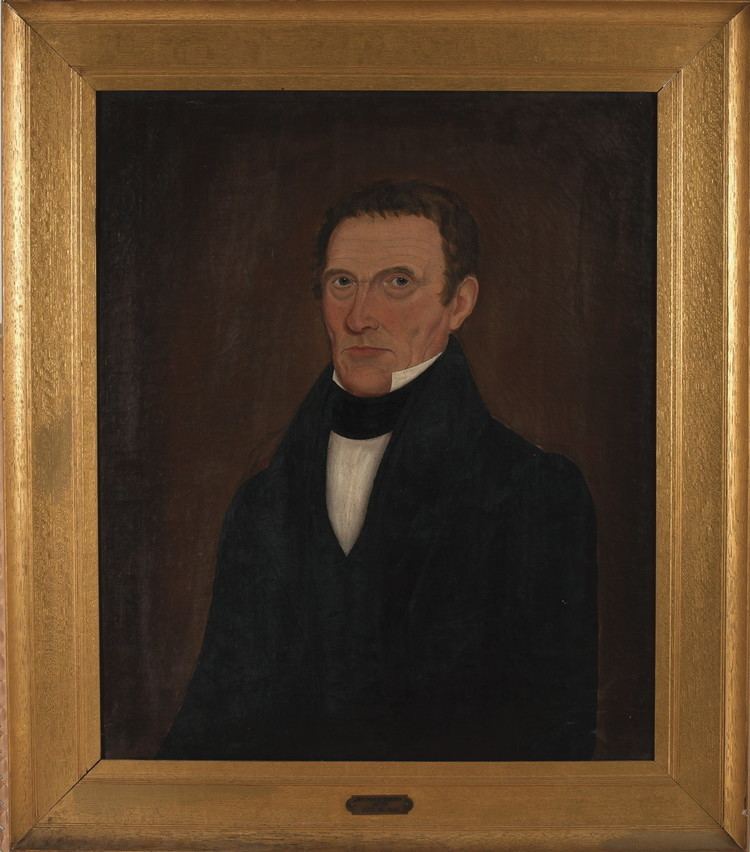 Josiah Coffin OBED RICE FOWLER AMERICAN 18091898 PORTRAIT OF JOSIAH COFFIN
