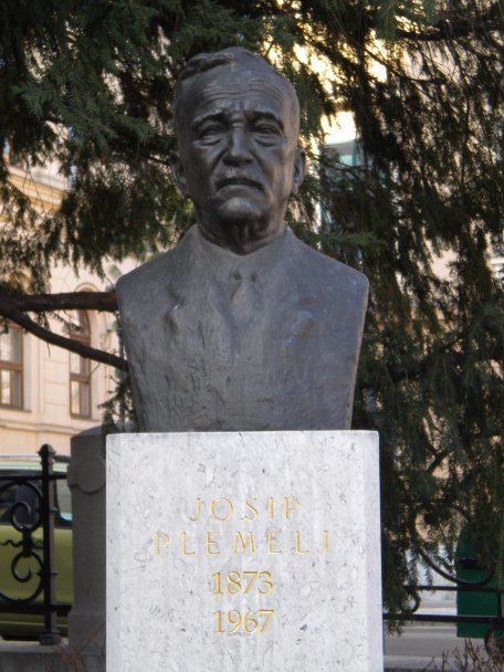 Josip Plemelj Monuments on Mathematicians J Plemelj in Ljubljana