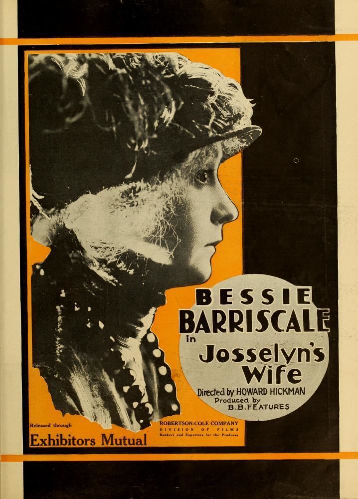 Josselyn's Wife (1926 film) Josselyns Wife film 1919 Wikipedia