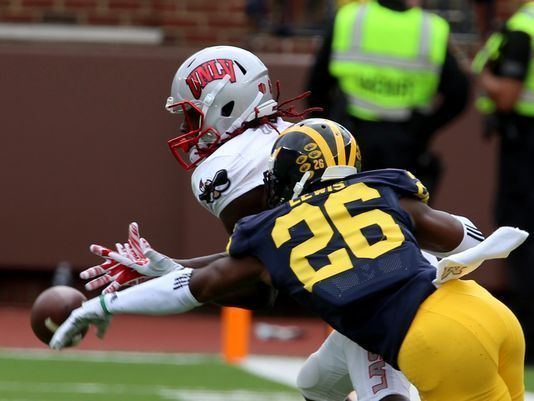 Jourdan Lewis Michigan39s Jourdan Lewis answers the bell after getting