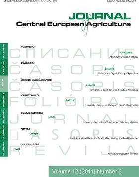 Journal of Central European Agriculture