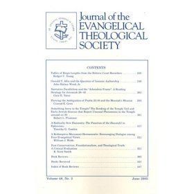 Journal of the Evangelical Theological Society