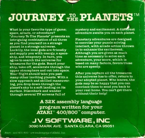 Journey to the Planets wwwatarimaniacom8bitboxeshiresjourneytoth