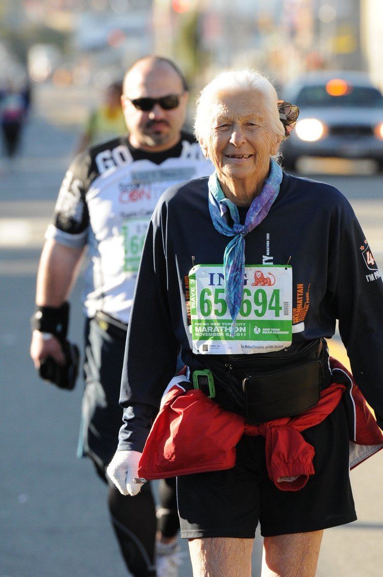 Joy Johnson (runner) New York City Marathons Oldest Female Finisher Dies Runners World