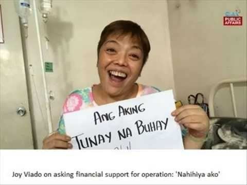 Joy Viado Joy Viado asking financial support for operation Nahihiya ako
